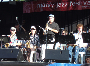 Andrew Speight at Manly Jazz Festival