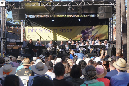 Big Wing Jazz Orchestra at 40th Manly Jazz Festival 2017
