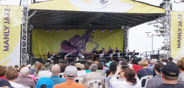 Big Wing at Manly Jazz Festival 2017